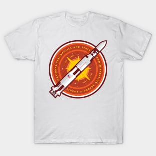 Saturn V Rocket Badge / Patch T-Shirt